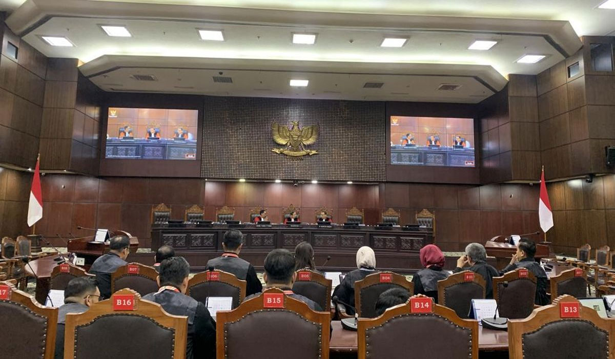 MK Tegas Tolak Gugatan Hasto Kristiyanto, Pasal Rintangi Penyidikan Tetap Berlaku